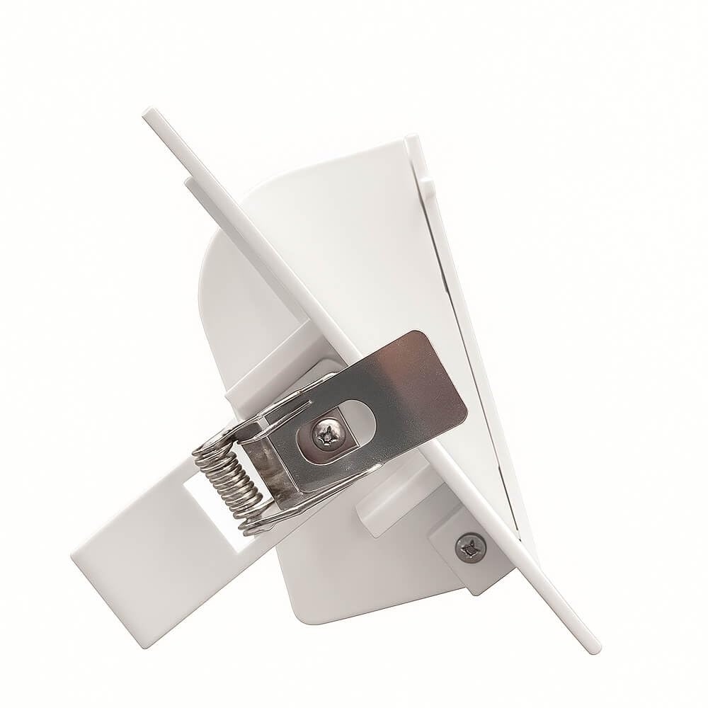 FactorLED Foco Proyector LED 40W, Rectangular 120º, Empotrable, Orientable, Iluminación Interior, Focos para Comercios, Luz Seleccionable CCT 3000K 4000K y 5700K