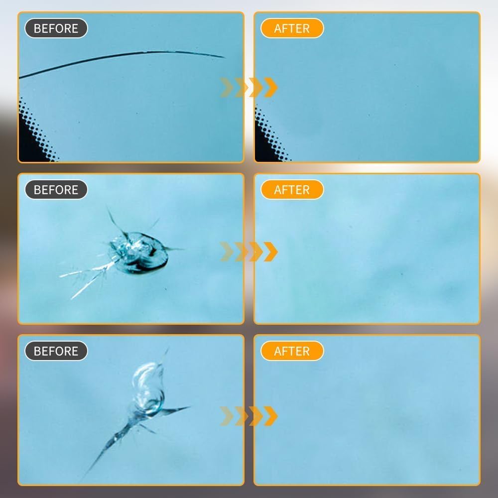 Windshield Crack Repair Kit, 2026 Upgrade Cracks Gone Glass Repair, Premium Quick Fix Windshield & Glass Repair Tools for Chips and Cracks — view 4