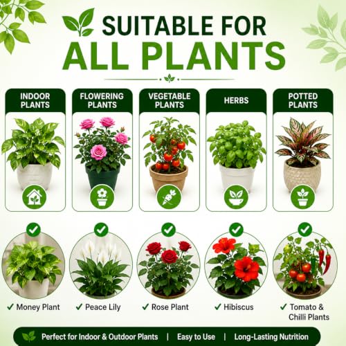Image of Indian Gardens - Plant Food Sticks (Pack of 40) for Indoor & Outdoor Plants | Slow Release Fertilizer Sticks | Easy to Use Plant Nutrition