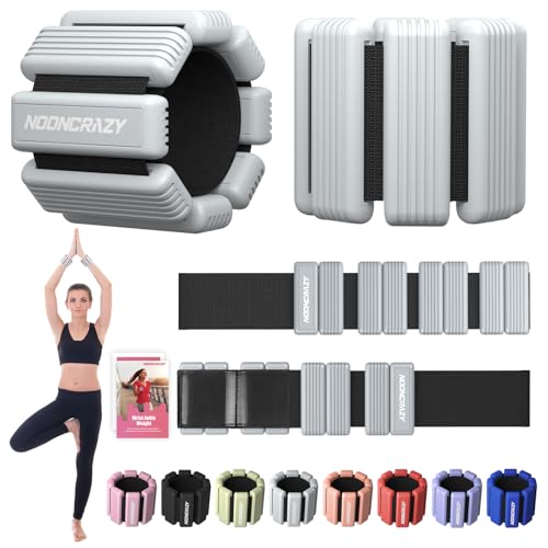 Image of Pilates Wrist Ankle Weights for Women, Wearable Strong Arm & Leg Weights Set of 2(1 lb /2.2 lbs Each), Adjustable Ankle Weights for Walking, Yoga, Dance, Barre, Gym