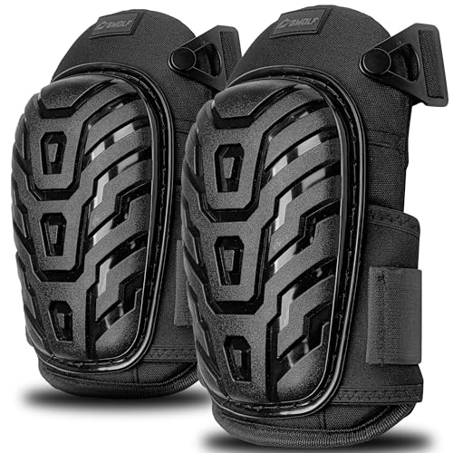 BWOLF Scout Genouillères de travail - Pantalon de travail professionnel pour le travail, la construction et le bricolage - Protection des genoux haute performance (1, noir)