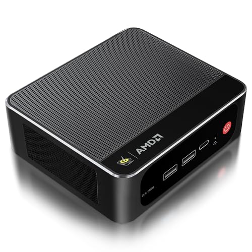 Beelink SER5 MAX Mini PC,AMD Ryzen 7 6800H(up to 4.7 GHz,8C/16T), Mini Computer 32GB LPDDR5 RAM 1TB...