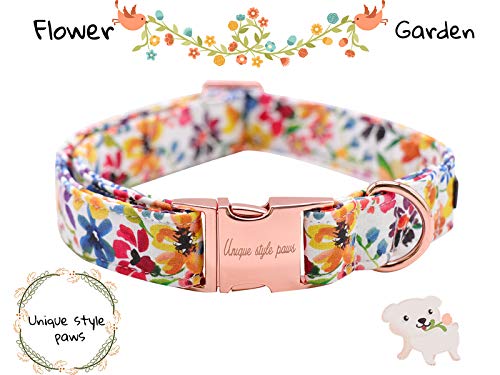 Unique style paws Hundehalsband mit Abnehmbarer Fliege, Hundehalsbänder mit Schleife für kleine mittel Groß Hunde, Fliege Hundehalsband verstellbar XXS-XL