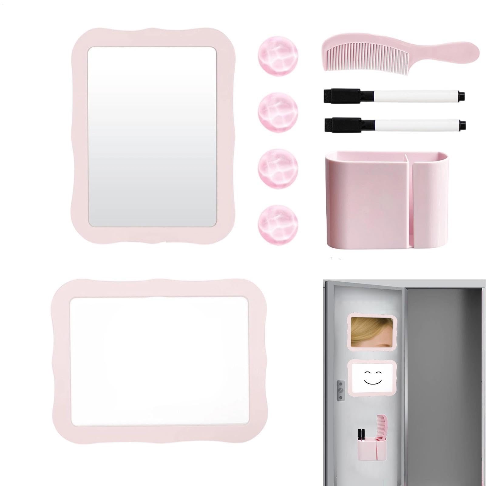 10pcs Locker Accessories For Girls, Pink Locker Decorations School Supplies
