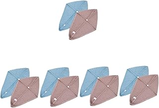 Beaupretty 10 Peças Toalha De Cabelo Seco Toalha De Secagem Rápida Bandanas De Algodão Toalhas De Microfibra Para Rosto Toalha De Secagem Rápida Toalhas Envoltórias De Cabelo Chapéu De
