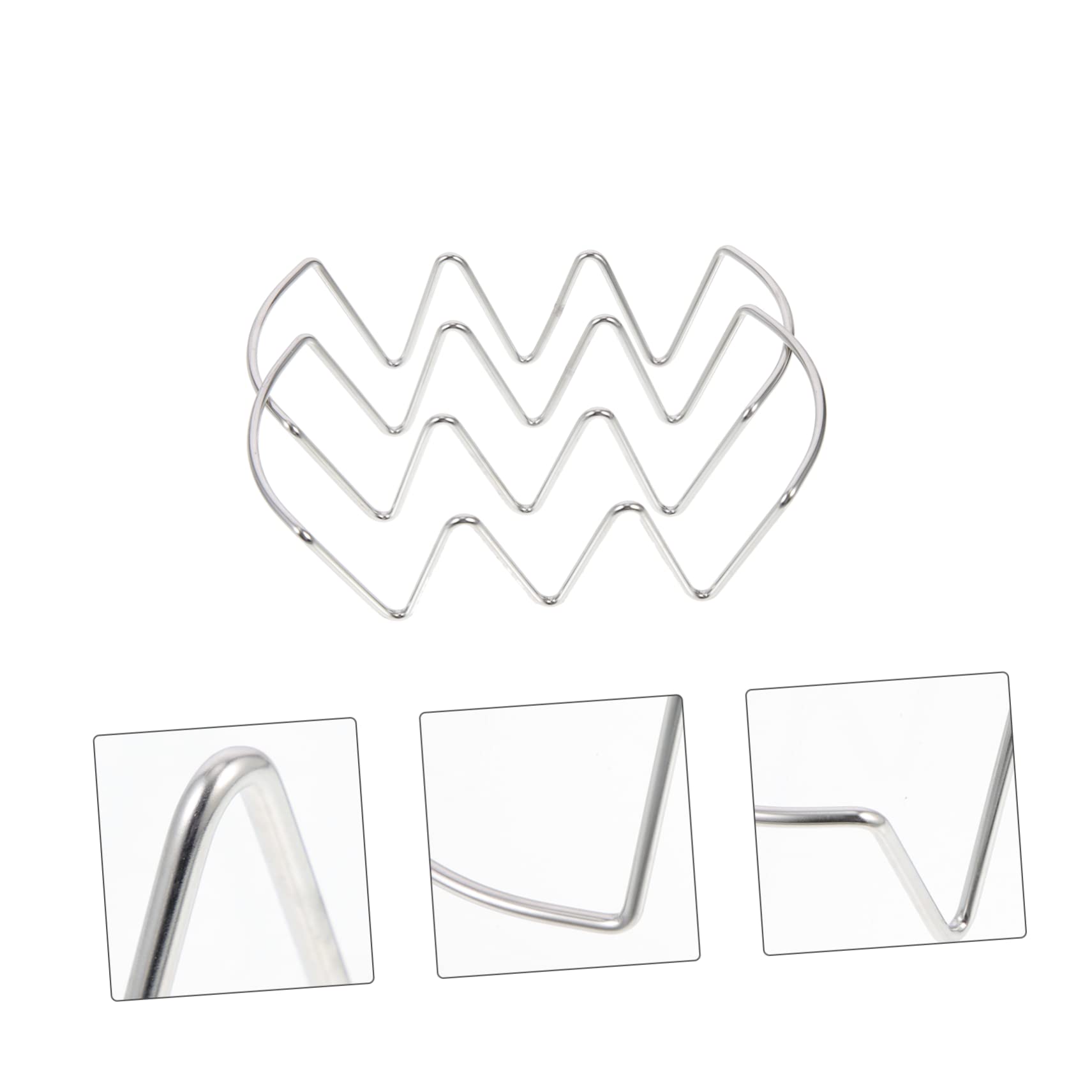 2pcs Crepe Stand Home Taco Holder Taco Stand Taco Making Frame Desktop Taco Holder Baked Pancake Stand Taco Rack Pancake Holder Household Taco Holder Home Pancake Rack Food Stand