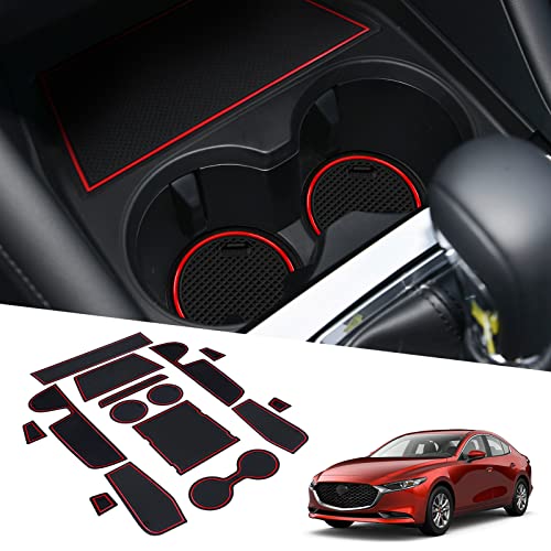 💎 Compatibile con Mazda 3 Axela 2019 2020 2021 2022 2024 2023, rosso 16 unità