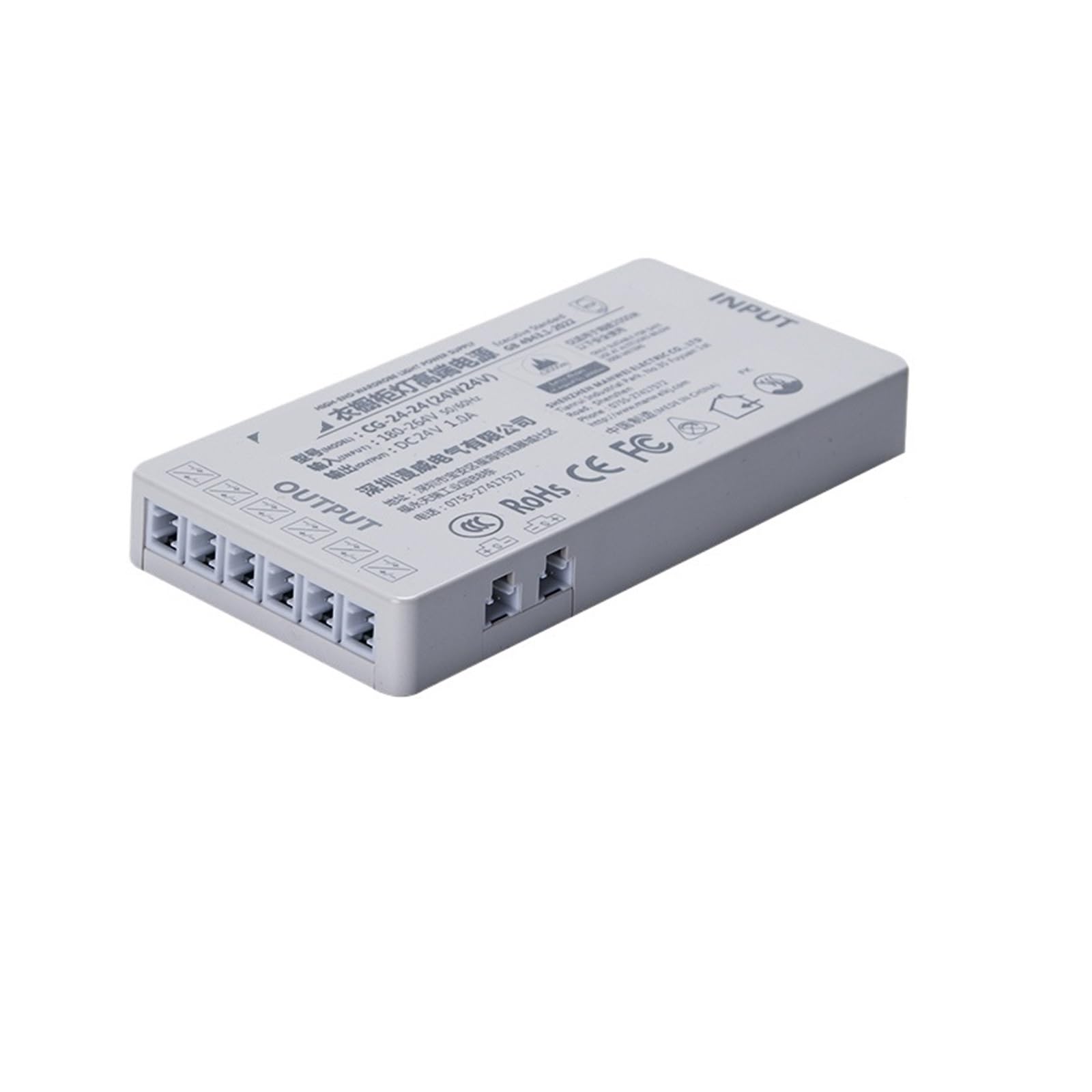 Éclairage pour cave à vin sans chaleur 24V et kit meuble 12V avec alimentation