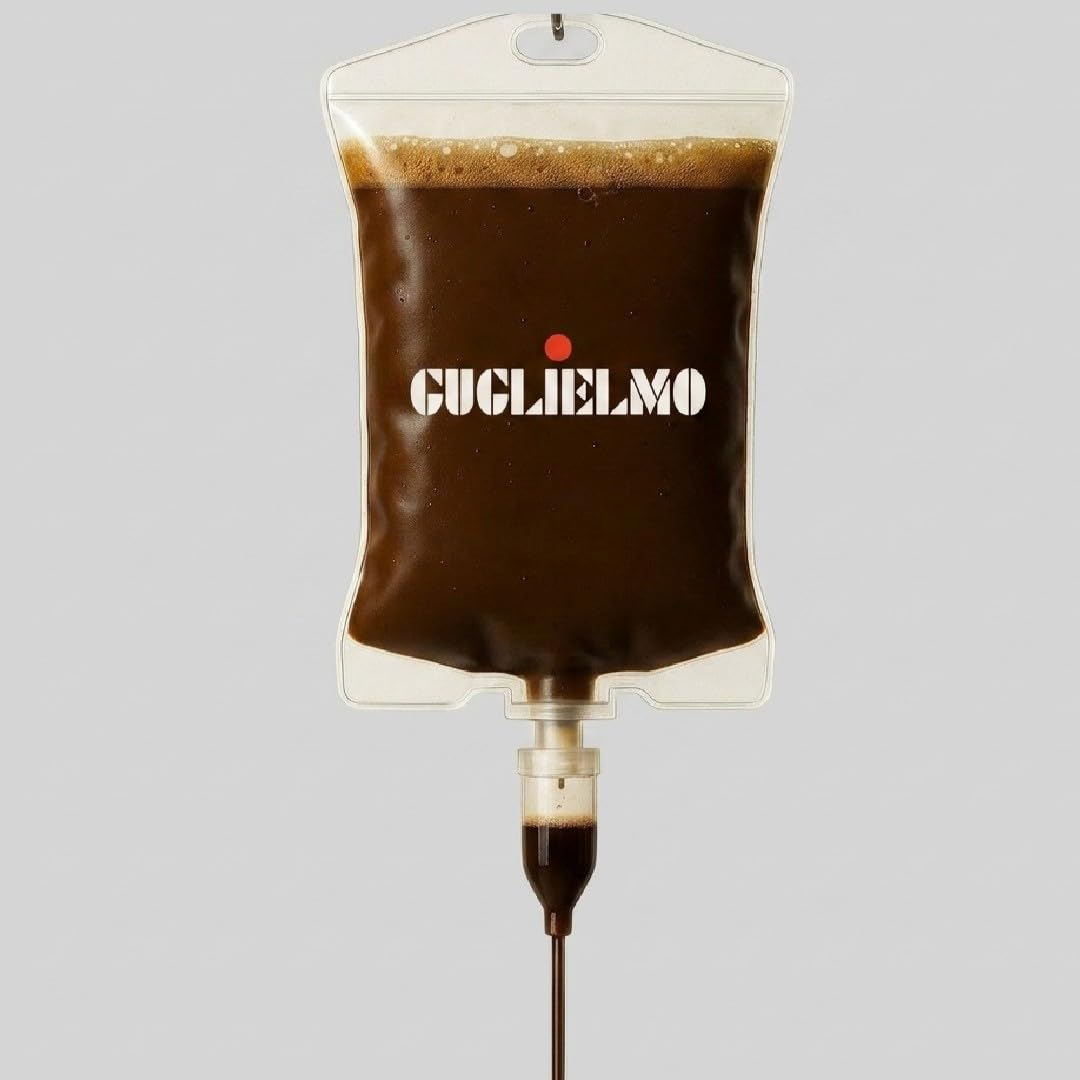 Caffè Guglielmo Espresso Oro Macinato – Box Giù in Calabria – Miscela con Maggiore Percentuale di Arabica, Gusto Delicato e Leggero, Caffè per Moka Torrefatto in Italia (6 PEZZI)