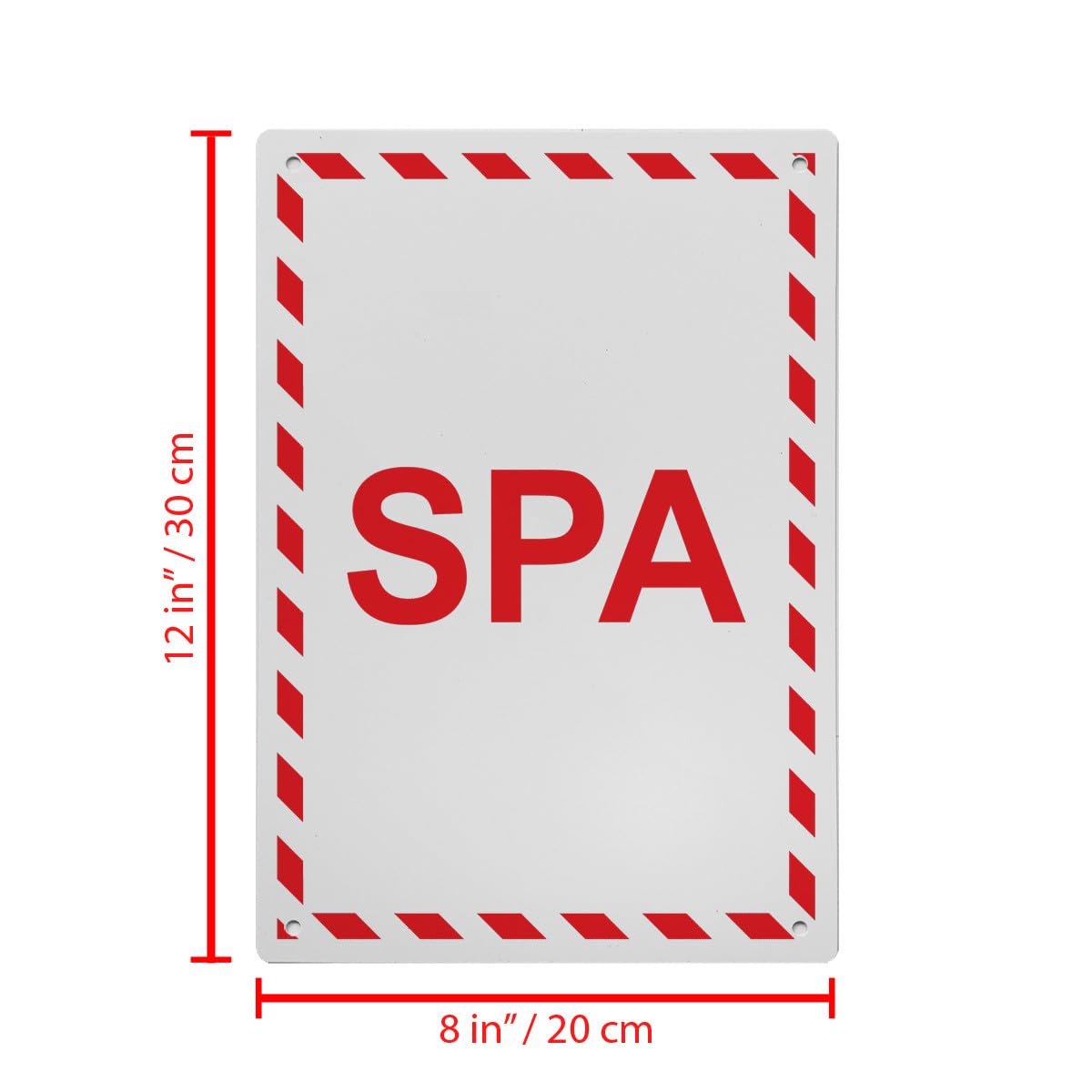 Spa Sign, 8.5 x 11 in