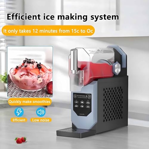 ZenSeFarin Slush EIS Maschine, Professioneller Slusheis Maschine für Zuhause in 15 Minuten, 2000-ml-Behälter mit 5 Voreingestellten Programmen, Kein EIS Nötig, Selbstreinigend – Bild 3
