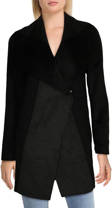 Amazon Com T Tahari 女款mikki 雙色雙面羊毛外套 服裝 鞋子和珠寶 Amazon Com T Tahari 女款mikki 雙色雙面羊毛外套 服裝 鞋子和珠寶