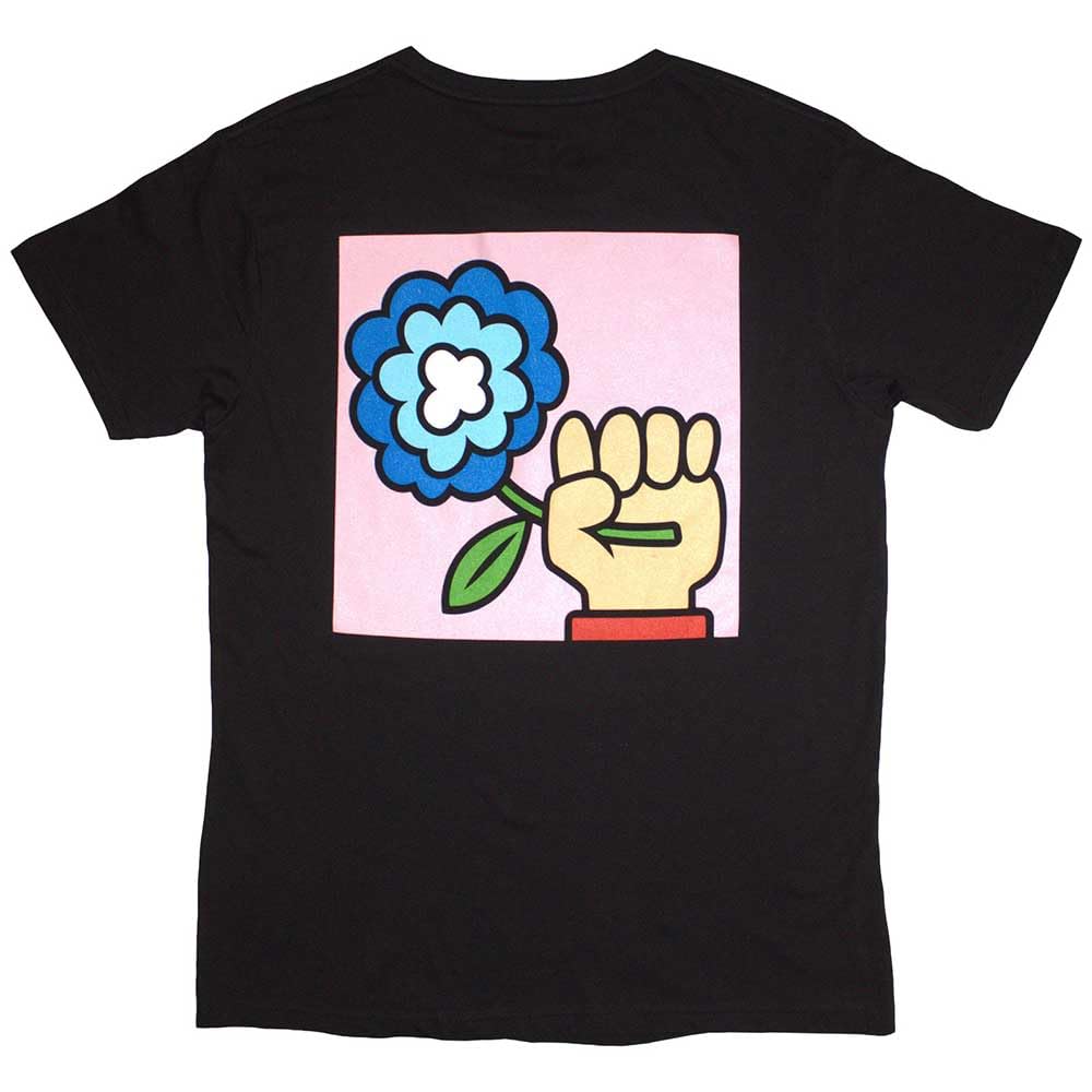 Rock Off officially licensed products Idles Cartoon Flower T Shirt XXL Black