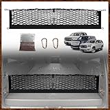 Muslogy Envelope Style Trunk Cargo Net Compatible with 2015-2020 Chevy Tahoe, GMC Yukon, Cadillac Escalade Accessories Upgraded Mesh Storage Luggage Net with Metal Hooks