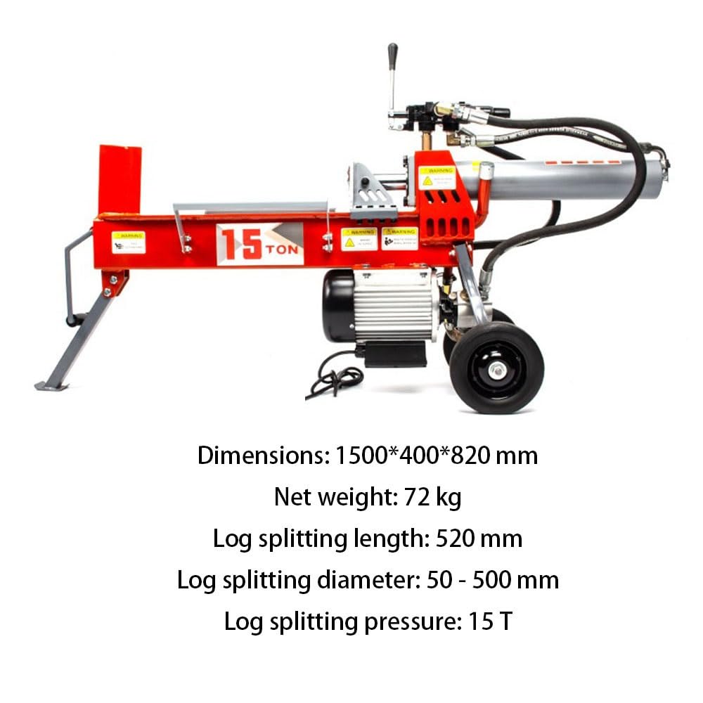 Spaccalegna Spaccalegna orizzontale for uso domestico ad alta pressione, spacca facilmente la legna da ardere, for , agricolo, forestale
