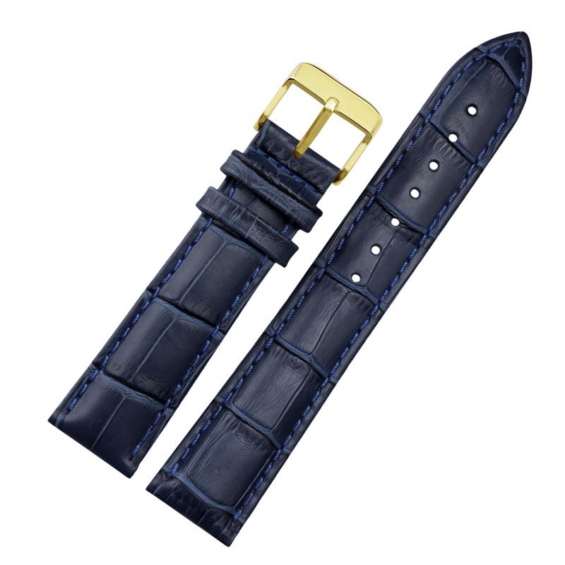 Bracelet montre cuir véritable bleu CZKE pour sublimer votre cadran Citizen