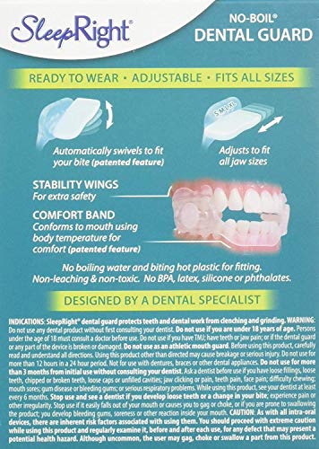 Image of SleepRight Secure-Comfort Dental Guard to Prevent Teeth Grinding and Damage