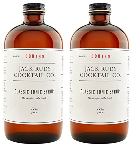 Jack Rudy Classic Tonic Syrup 17 oz (2-pack)