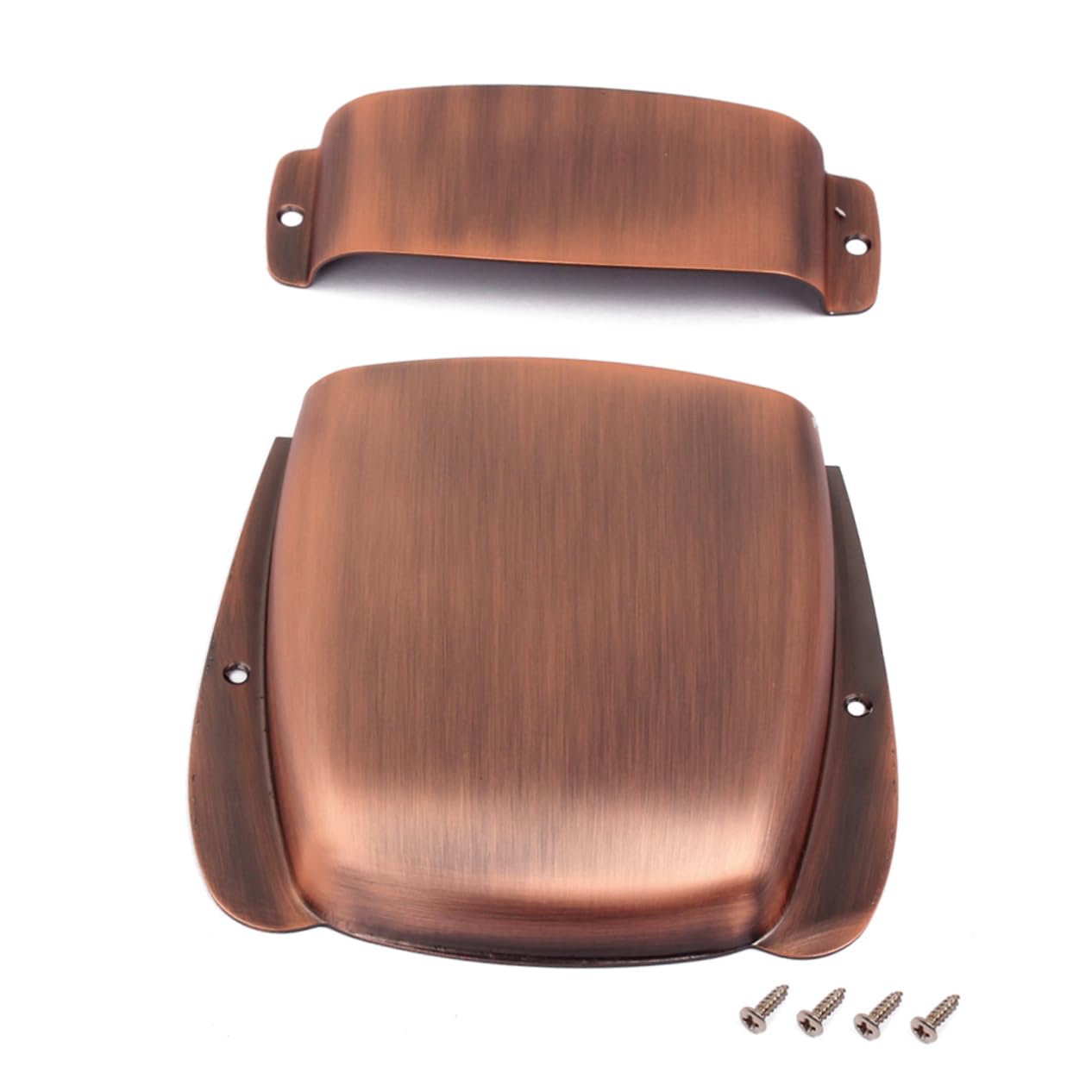 ifundom Electric Guitar Bridge Plate Vintage Bass Pickup Cover Fits Copper Gaz12