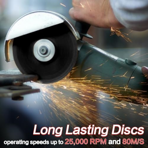 10 Pcs 76mm Cutting Disc, Grinder Discs, Angle Grinder Discs for Cutting Metal, Aluminum, Rebar, Wood (76mm x 1.2mm x 10mm) 4 10 Pcs 76mm Cutting Disc, Grinder Discs, Angle Grinder Discs for Cutting Metal, Aluminum, Rebar, Wood (76mm x 1.2mm x 10mm) - Image 4