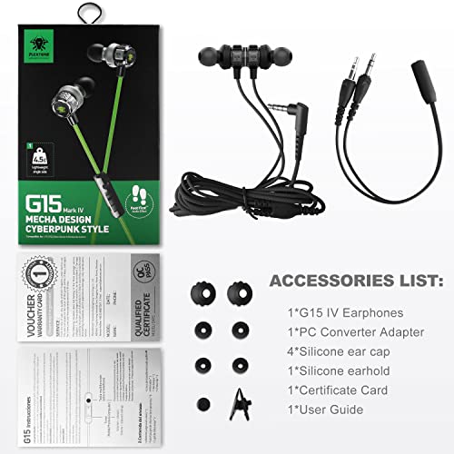 Innens Wired Earbuds In Ear Headphone With Mic And Volume Control For Gaming, 3.5Mm Noise Cancelling Stereo Bass Gaming Earbuds For Iphone, Smartphone,Switch, Ps4, Xbox One, Ipad, Pc #TOP6