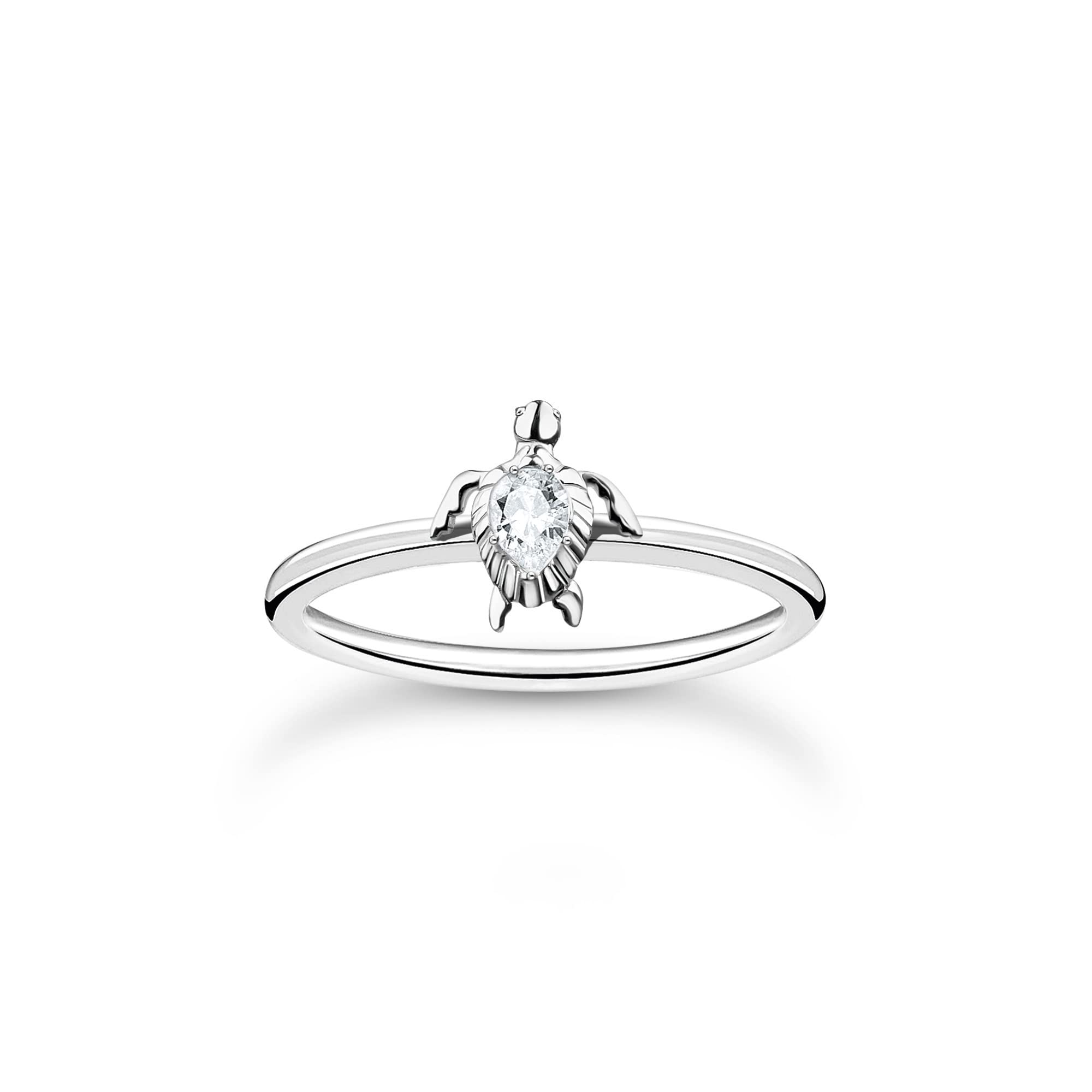 Thomas Sabo Ring Turtle 925 Sterling Silver TR2401-051-14-56