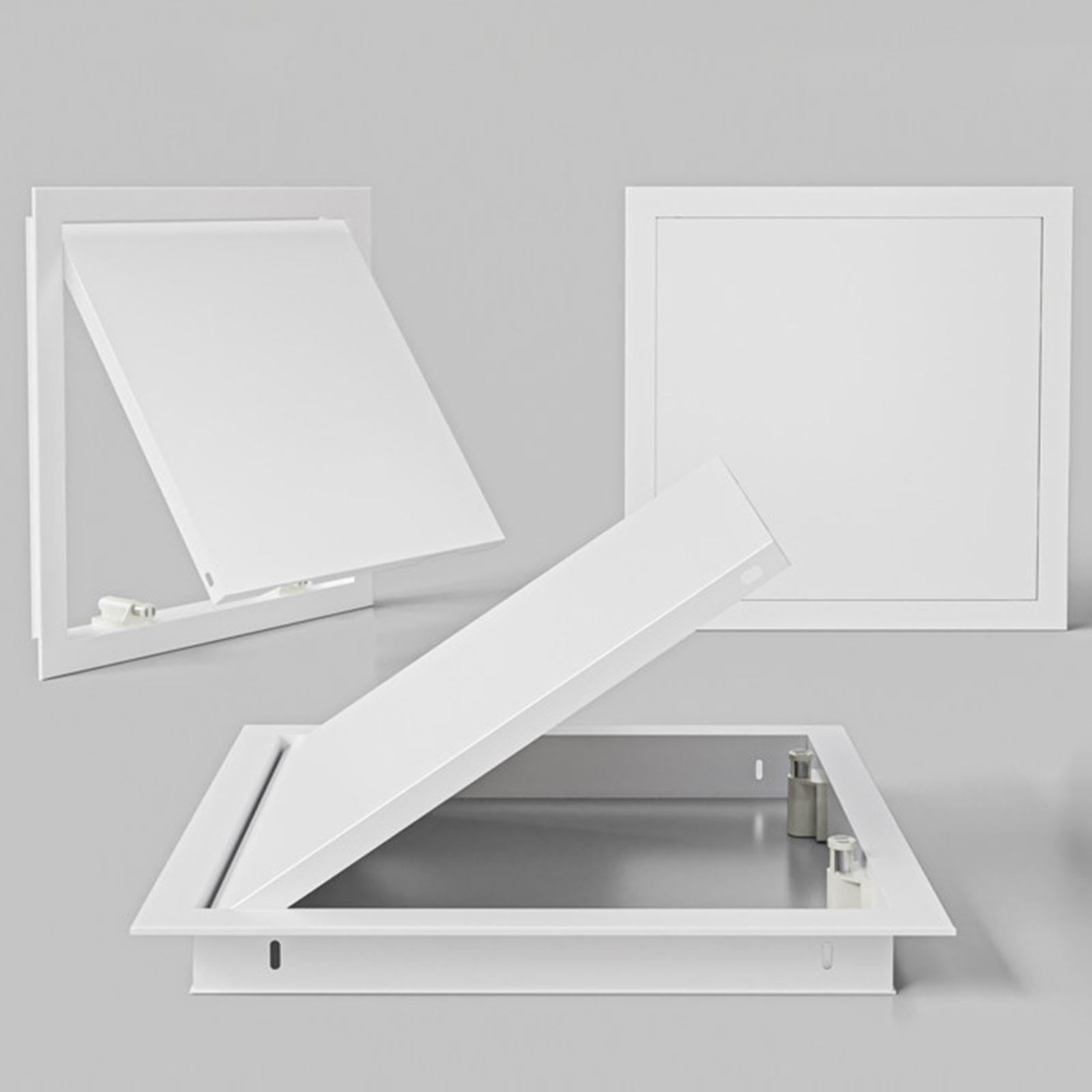 Panel de acceso metálico; Un panel de acceso a tuberías adecuado for usar