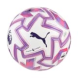 Puma Orbita Ultimate Premier League Ball - Official Match Ball 25/26 Season with High-Frequency Molded Panels for Durability and Balanced Weight Distribution (PUMA White-Multicolor)