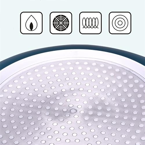 GaRcan Cookware Wok Cooking Pot Cooktop Non Stick Wok Pan Frying Pan Wok Kitchen Accessories - Thumbnail 5