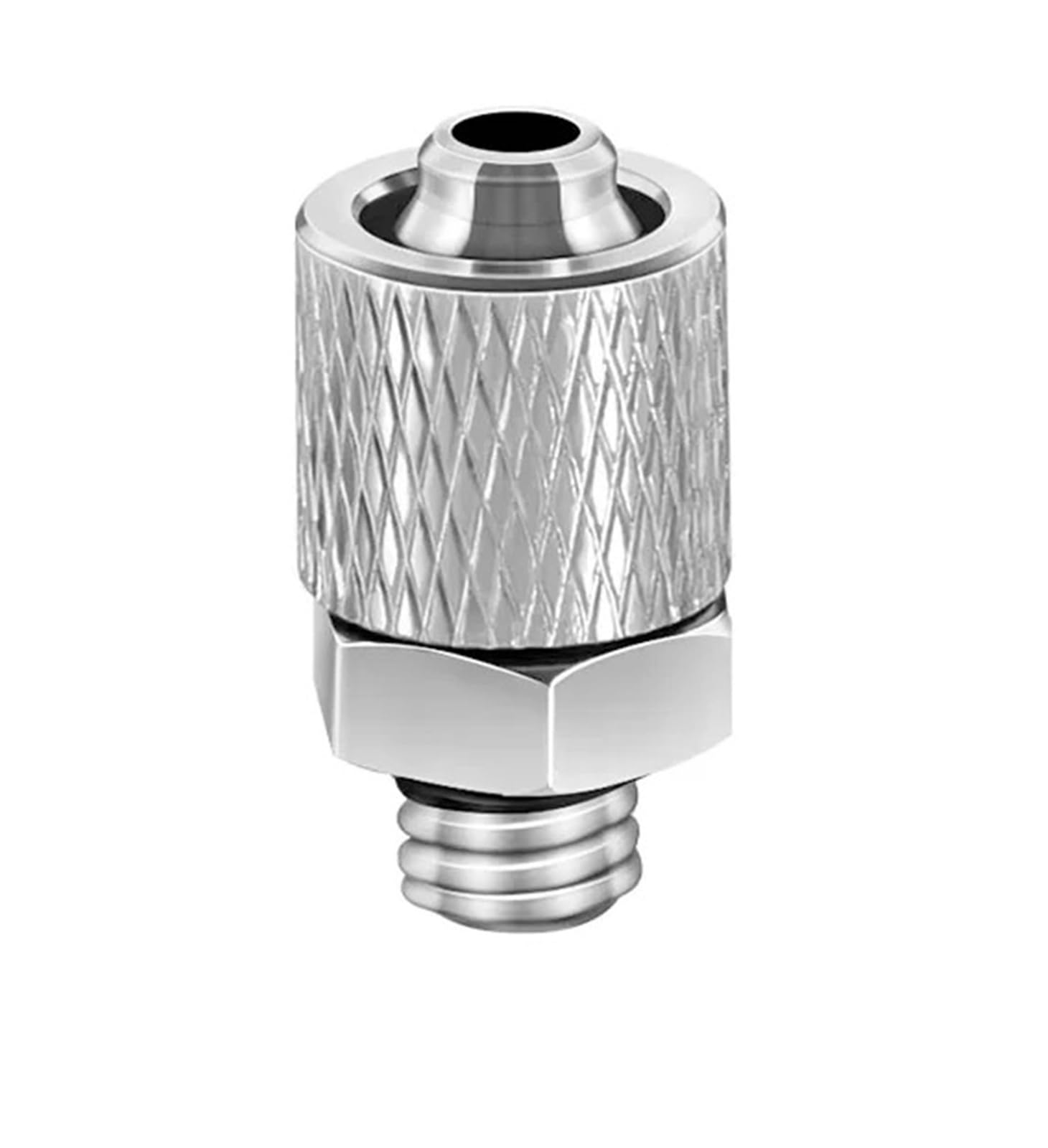 Conector de tubo neumático contra caídas de presión en instalaciones de aire 4mm