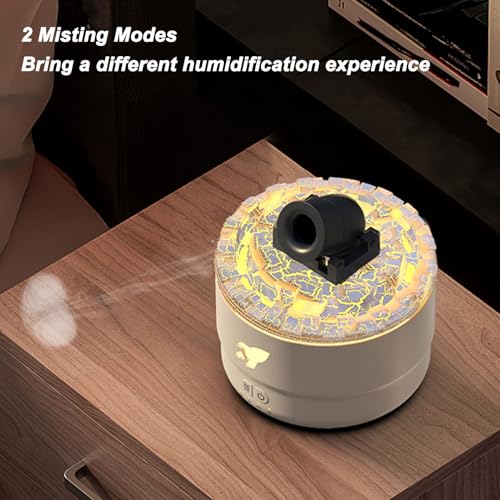 Difusor aromático eléctrico 300 mL con luces LED y temporizador miniatura 3