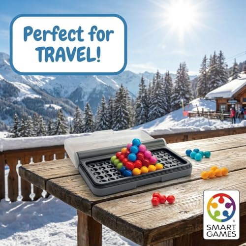 Smart Games SG455 IQ-Puzzler PRO, Geschicklichkeitsspiel, Reisespiel, Gehirntraining, Bunt, Miscelanea