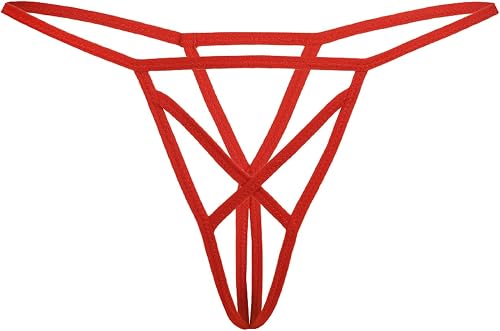 Teyli – Culotte Ouverte à l'entrejambe – String Femme Sensuel à lanières avec En