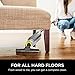 Shark VM200P12 VACMOP Vacuum Mop Bundle with 12 Disposable VACMOP Pads & 12 oz. Cleaning Solution, White
