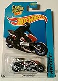 Hot Wheels, 2015 HW City, Canyon Carver Police Motorcycle [Blue] #48/250