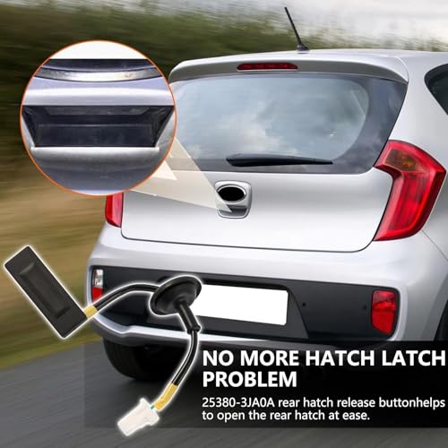 Bouton de commande pour coffre bloqué de Hyundai i30 FD 2007-2011 - 5