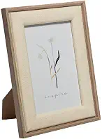 LYOR - Porta-Retrato de Mdf Bege 10cm x 15cm
