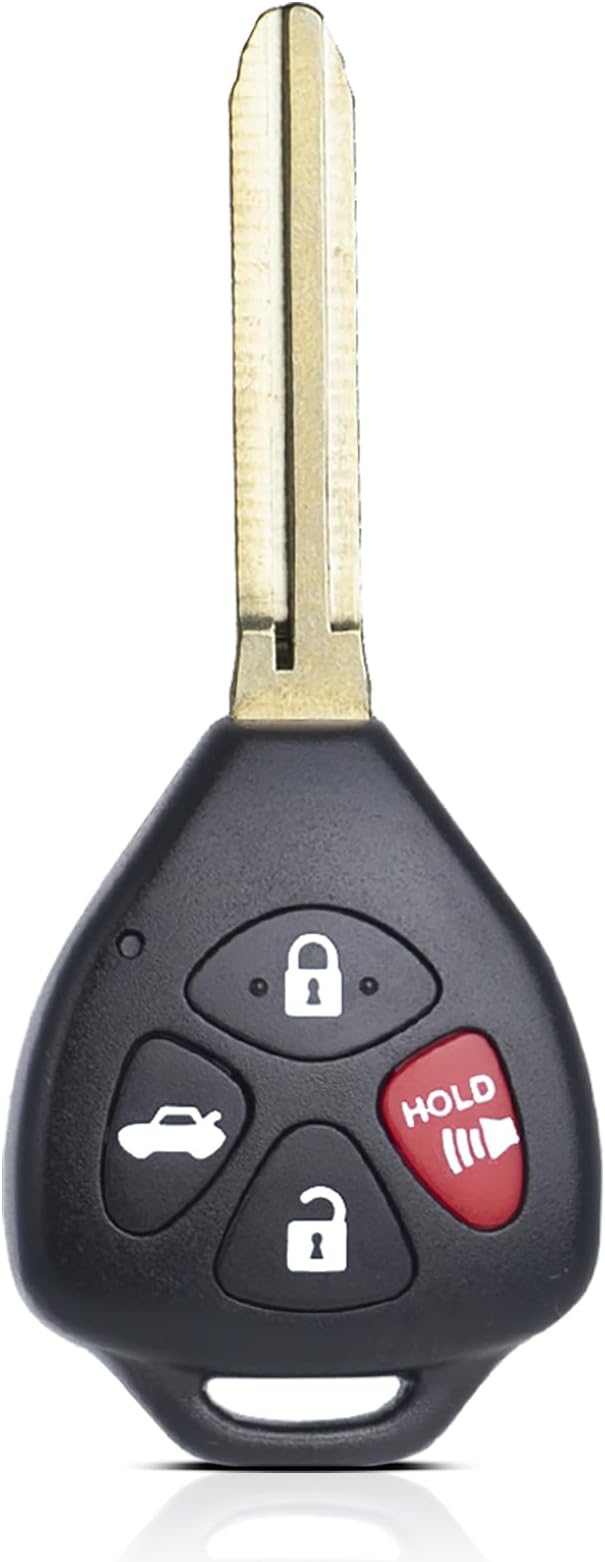 MechanMagic Key Fob Remote Replacement Fits for Toyota Camry 2007 2008 2009 2010 2011/Corolla 2009-2010 HYQ12BBY Keyless Entry Remote Control 89070-06232 315MHz H Chip