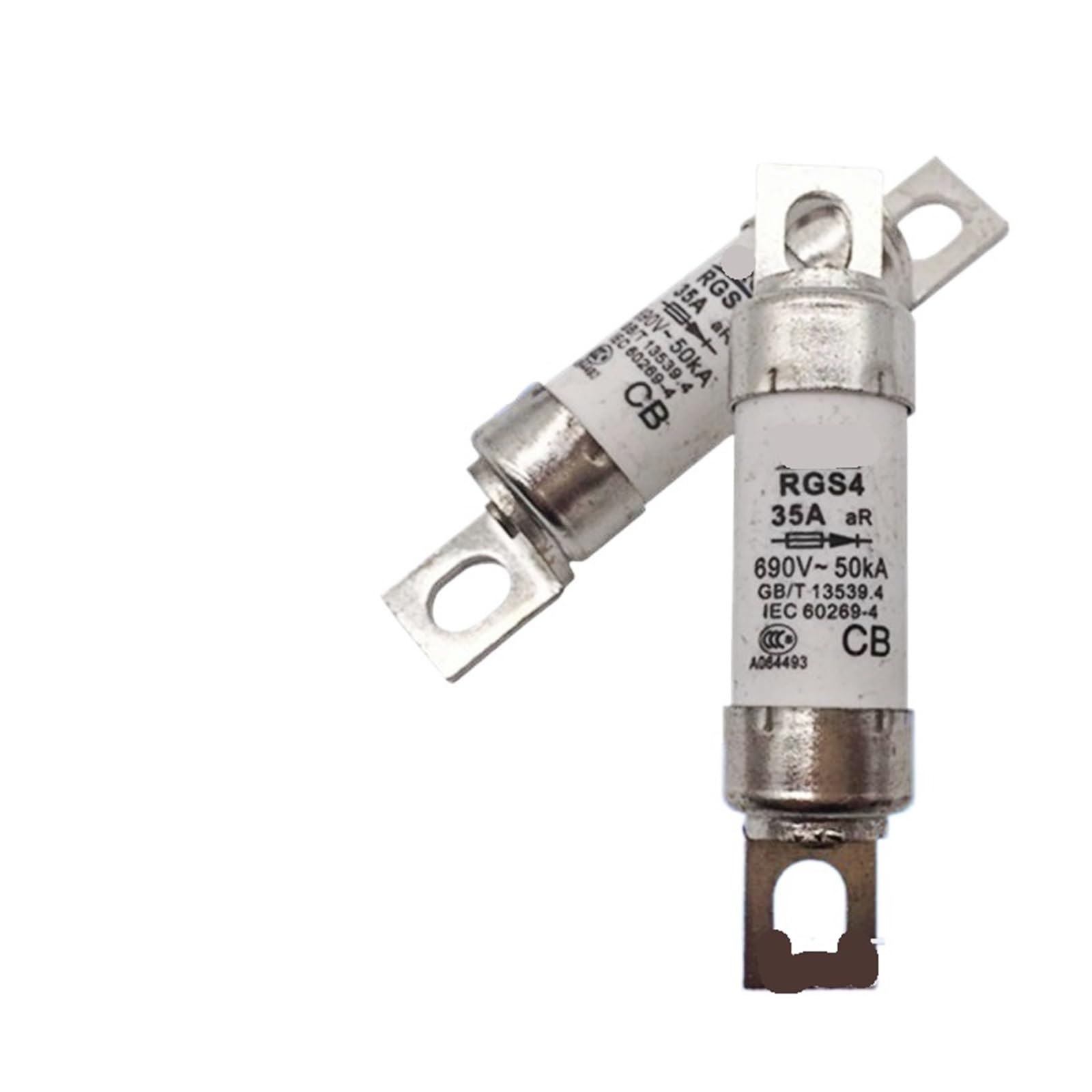 Fusible à fusion rapide RGS4 CAALO 35A 660V pour la protection des circuits électriques industriels