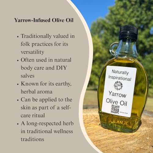 Yarrow Infused Olive Oil - Organic miniatura 2