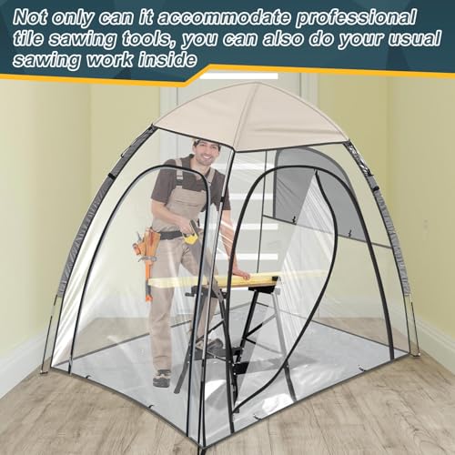 Woanger Tile Saw Shelter Tent