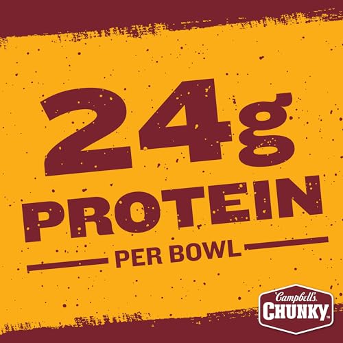 Image of Campbell's Chunky Chili with Beans, 15.25 oz. Microwavable Bowl, (Pack of 4)