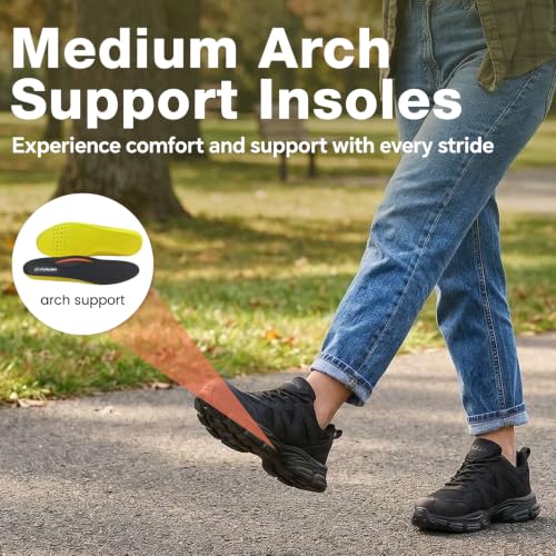 Image of Steel Toe Shoes for Men & Women Work Shoes Women Safety Toe Sneakers Unisex