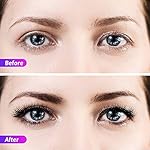 3D False Eyelashes, 3D Faux Mink Fake Eyelashes Handmade Dramatic Thick Crossed Cluster False Eyelashes Black Nature Fluffy Long Soft Reusable,Style 1 (5 Pairs) - Image 3