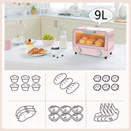 LYKYL Persoonlijke 9L Mini Countertop Timer Toaster, Broil, Toast - Image 5