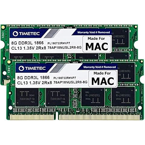 Memoria RAM Timetec 16GBKit compatible con Apple iMac Finales de 2015 Cover