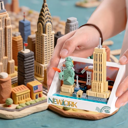 Imán decorativo Meow Love Estatua de la Libertad miniatura 4
