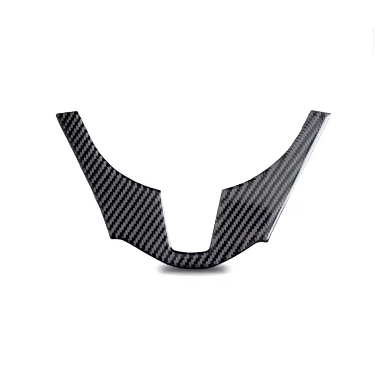 Car Accessory for Mazda 3 for Axela 2013 2014 2015 2016 LHD Car Steering Wheel Cover Carbon Fiber Interior Decoration Trim Stickers Interior Mouldings