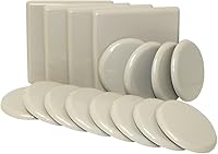 Vista 2 de Deslizadores de muebles reutilizables para superficies tapizadas, 4702995N