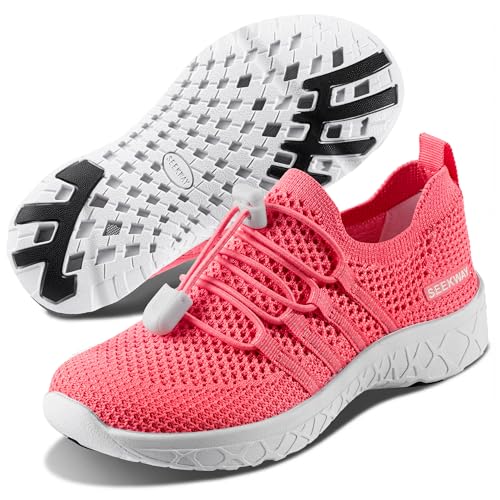 SEEKWAY Hiking Water Shoes for Kids and Toddler - Quick Dry Aqua Shoes and Barefoot for Surf Swim Beach Pool Kayak Sport Accessories, Camping Essentials Non-Slip for Boys Girls Sizes by SEEKWAY - Used condition - US$16.14